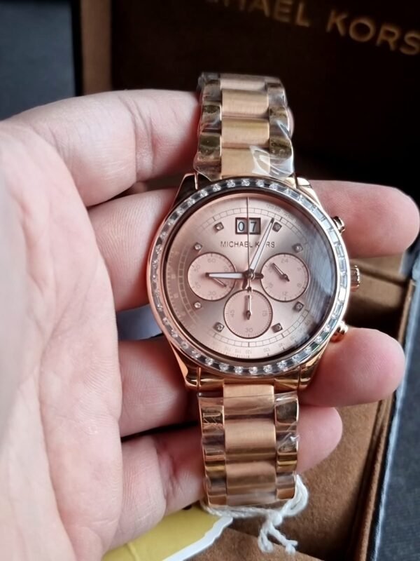 Women's Rose Gold Bracelet Watch